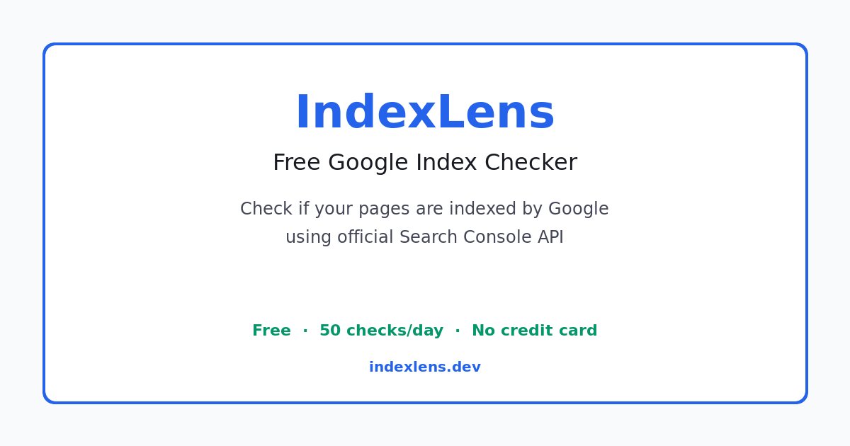 SEO Rapid Index Checker screenshot